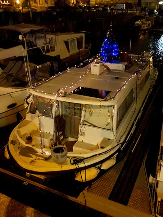 Illumination Noel Port de Redon