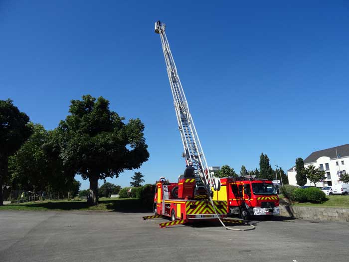 exercice des pompiers