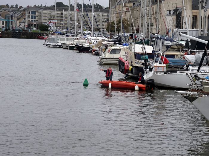 Balisage au port de Redon