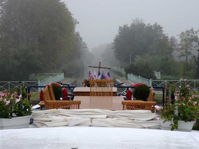 Pont-canal sur la Baïse