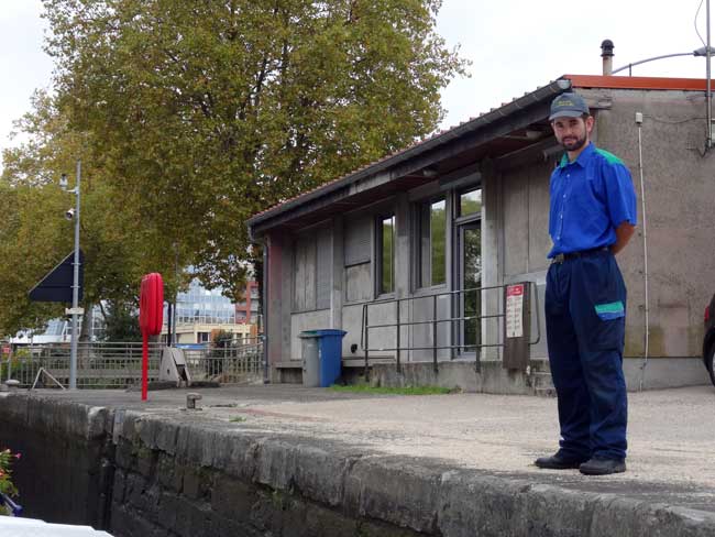 Monsieur Rui éclusier chez VNF