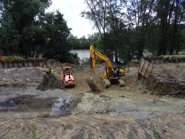 Rupture de digue