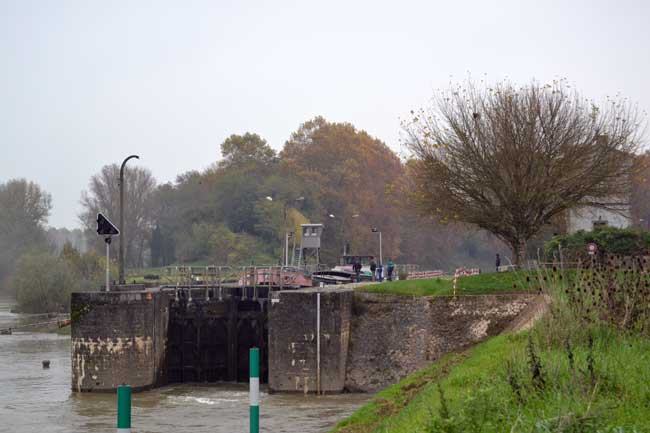 Vidange du sas