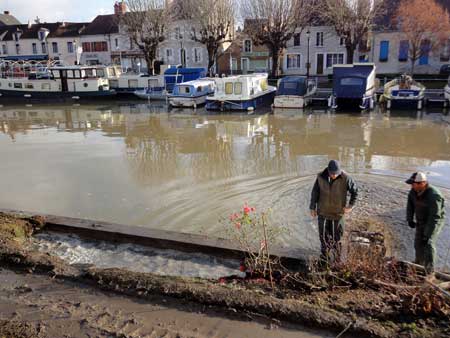 Excavation avec eau