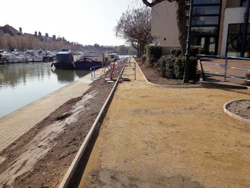 Travaux quai CSC