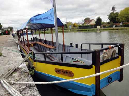 Bateau à la godille