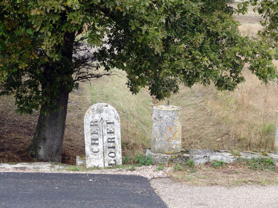 Borne limte de département