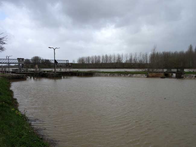 Crue à Castets en Dorthe